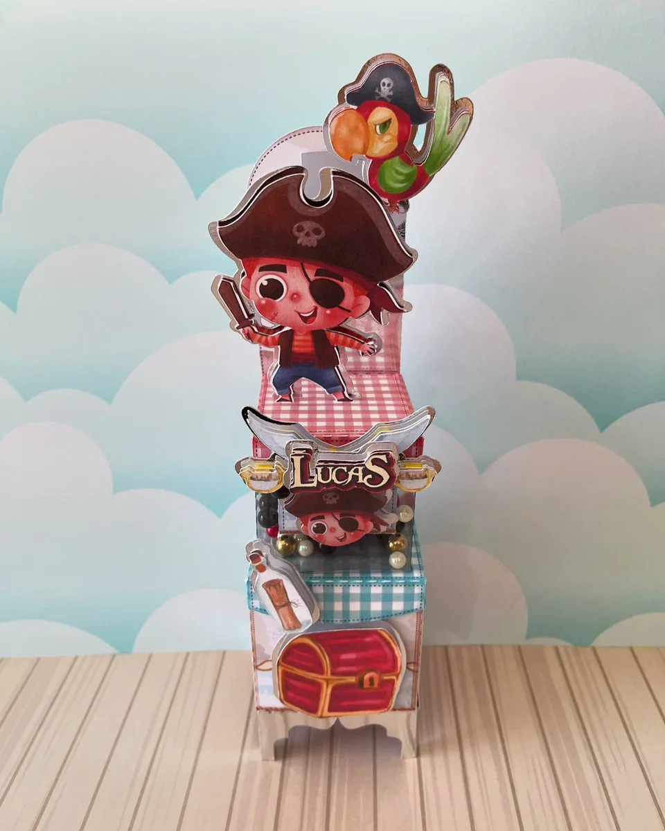 Kit Festa Piratas Luxo - Studio e pdf 4 Kit Festa Piratas Luxo - Studio e pdf