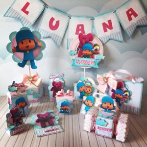 Kit Festa Pocoyo Rosa