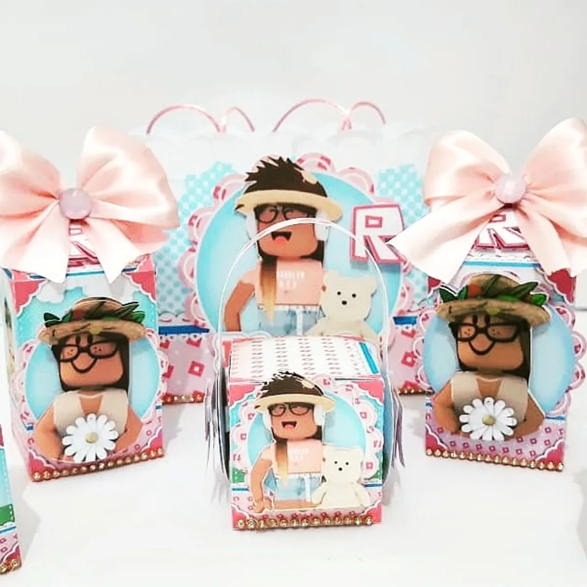 Kit Festa Roblox Menina 3 Kit Festa Roblox Menina