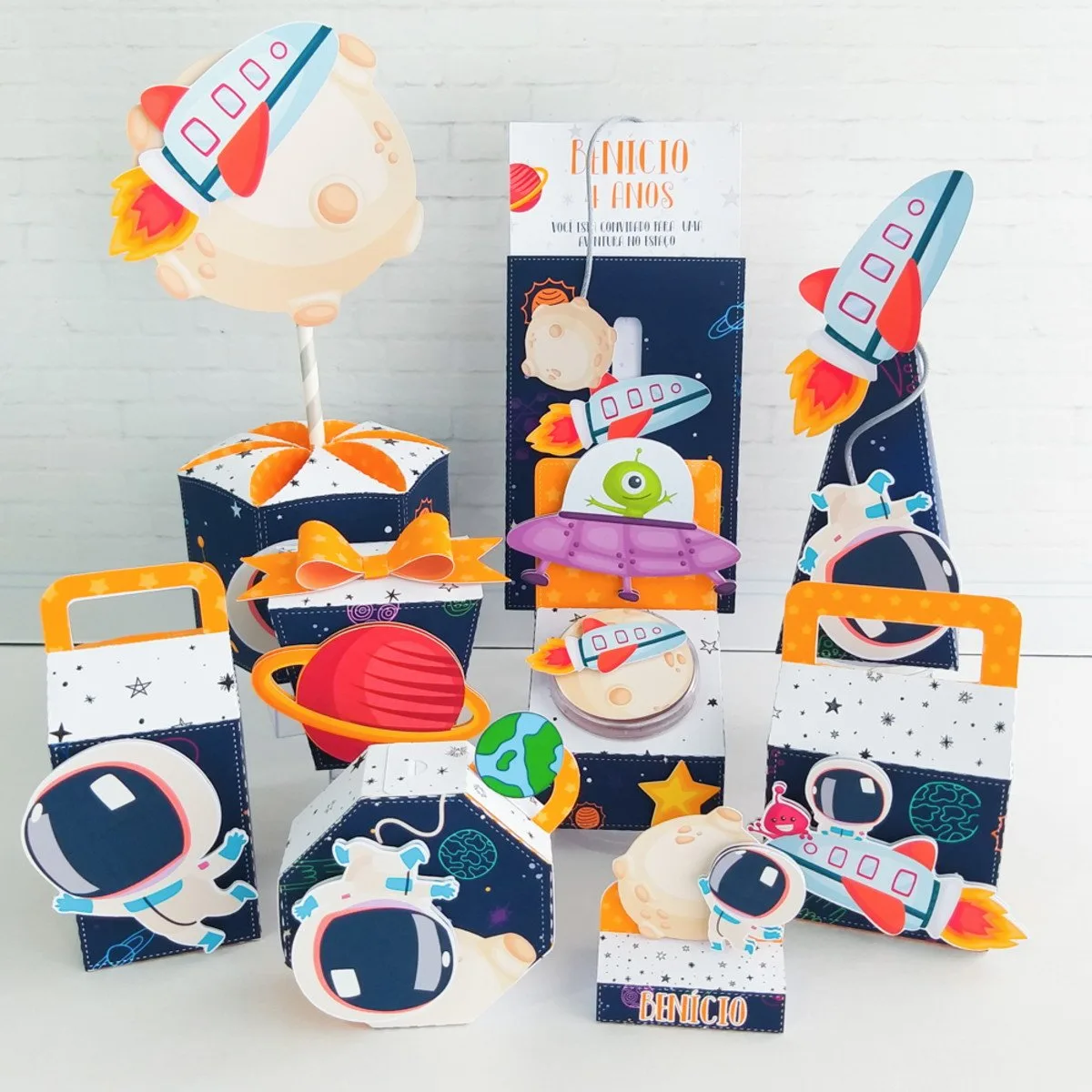 Kit Festa Só um bolinho Astronauta