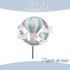 Kit Festa Só Um Bolinho Balão Menino - Arquivo Digital 16 Kit Festa Só Um Bolinho Balão Menino - Arquivo Digital
