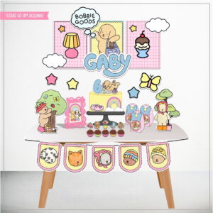 Kit Festa Só Um Bolinho Bobbie Goods Studio e pdf 7 Kit Festa Só Um Bolinho Bobbie Goods Studio e pdf