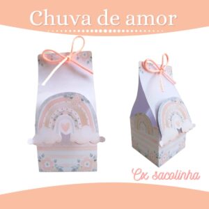 Kit Festa Só Um Bolinho Chuva De Amor