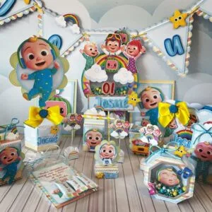 Kit Festa Só um bolinho Cocomelon 2 Kit Festa Só um bolinho Cocomelon