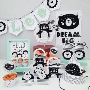 Kit Festa Só um bolinho Escandinavo Menino