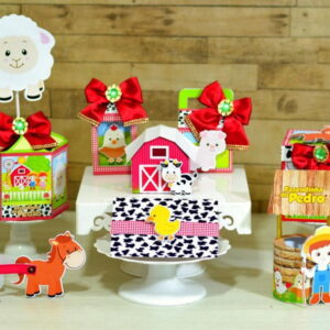 Kit Festa Só um bolinho Fazendinha Cute - Arquivo Digital 16 Kit Festa Só um bolinho Fazendinha Cute - Arquivo Digital