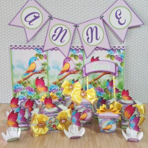 Kit Festa Só um bolinho Jardim Encantado