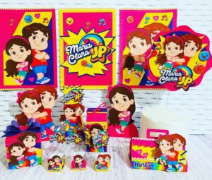 Kit Festa Só um bolinho Maria Clara e JP