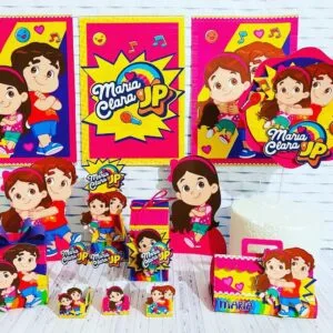 Kit Festa Só um bolinho Maria Clara e JP 8 Kit Festa Só um bolinho Maria Clara e JP