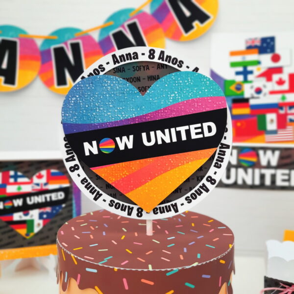 Kit Festa Só um bolinho Now United