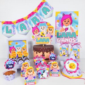 Kit Festa Só um bolinho PKXD Menina