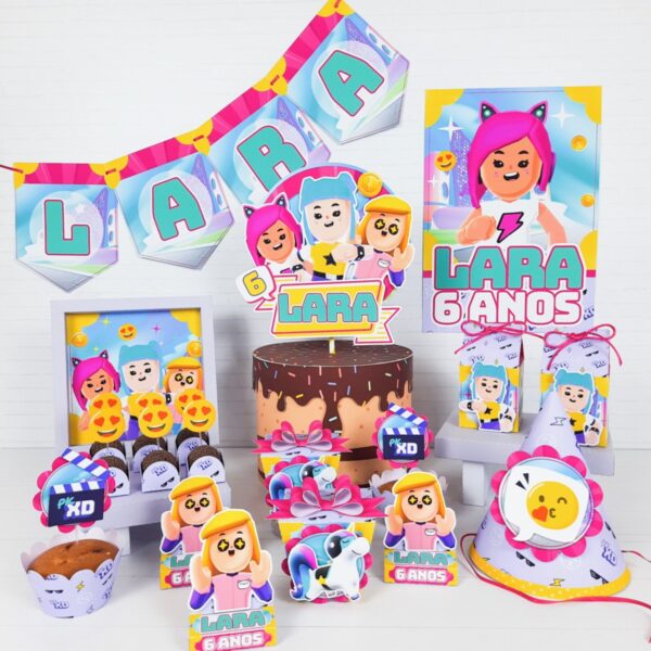 Kit Festa Só um bolinho PKXD Menina