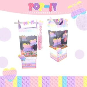 Kit Festa Só um bolinho Pop It