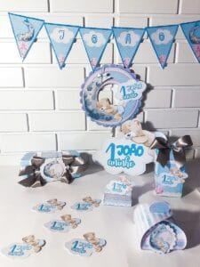 Kit Festa Só um bolinho Ursinho