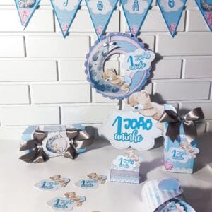 Kit Festa Só um bolinho Ursinho