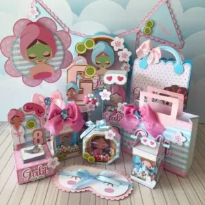 Kit Festa Spa Luxo - Studio e pdf 30 Kit Festa Spa Luxo Studio E Pdf 5