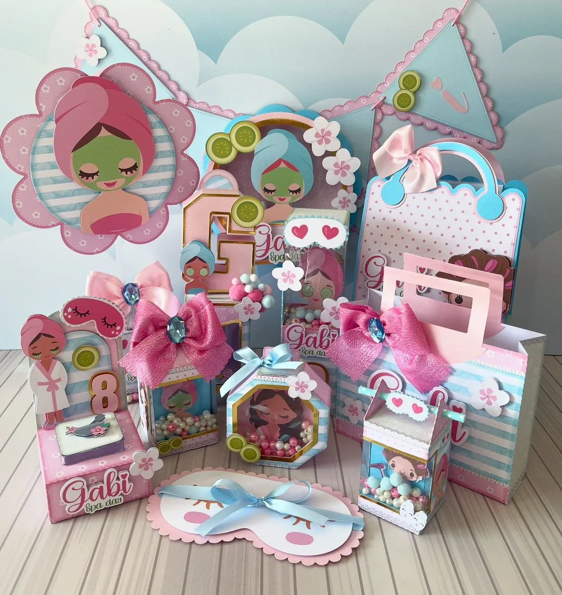 Kit Festa Spa Luxo - Studio e pdf 1 Kit Festa Spa Luxo Studio E Pdf 5