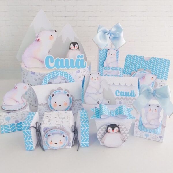 Kit Festa Urso Polar