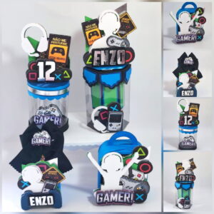 Kit Festa Video Game Luxo - Studio e pdf