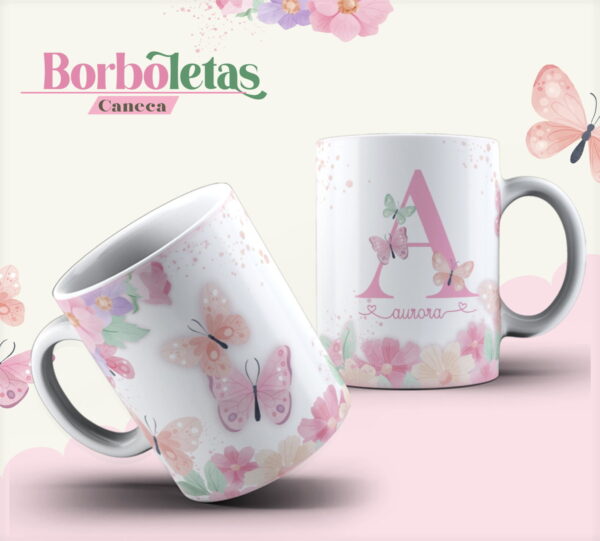 Kit Kids Borboleta Menina