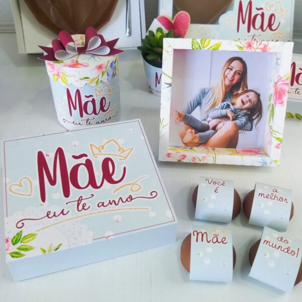 Kit Mãe Eu Te Amo