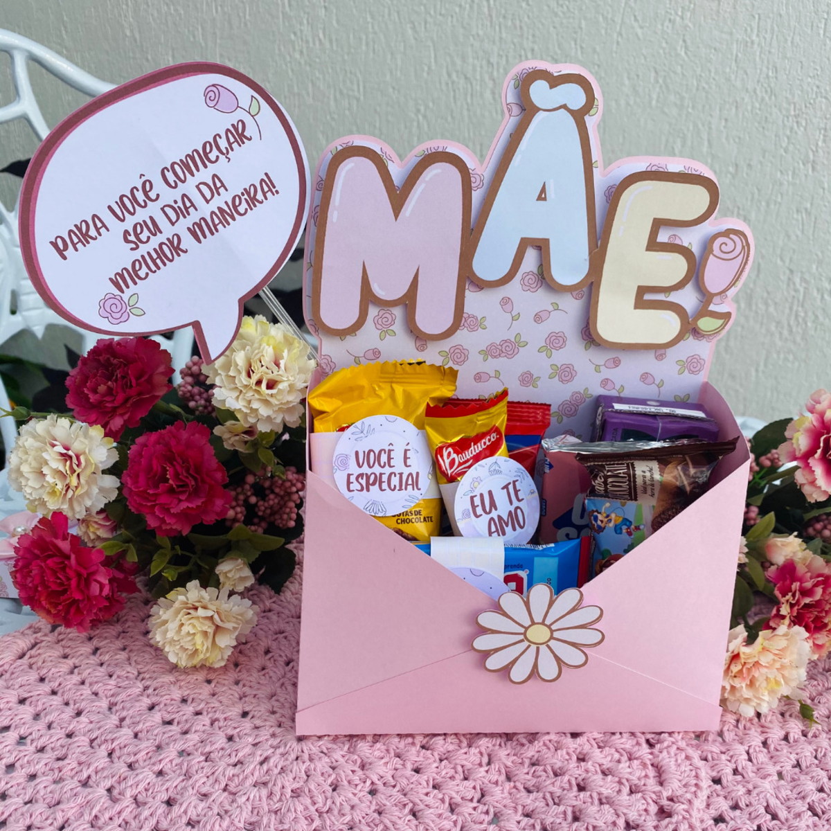 Kit Mãe Rosa - Arquivo Digital 4 Kit Mãe Rosa - Arquivo Digital
