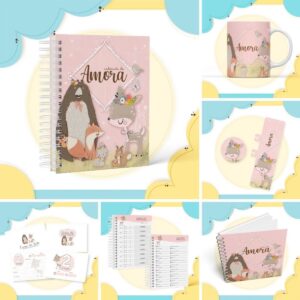 Kit Maternidade Bosque Menina