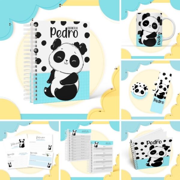 Kit Maternidade Panda Menino