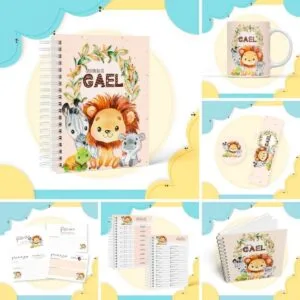 Kit Maternidade Safari Menino 17 Kit Maternidade Safari Menino
