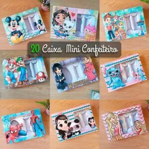 Kit Mini Confeiteiros Páscoa Aquarela - Arquivo Digital 15 Kit Mini Confeiteiros Páscoa Aquarela - Arquivo Digital