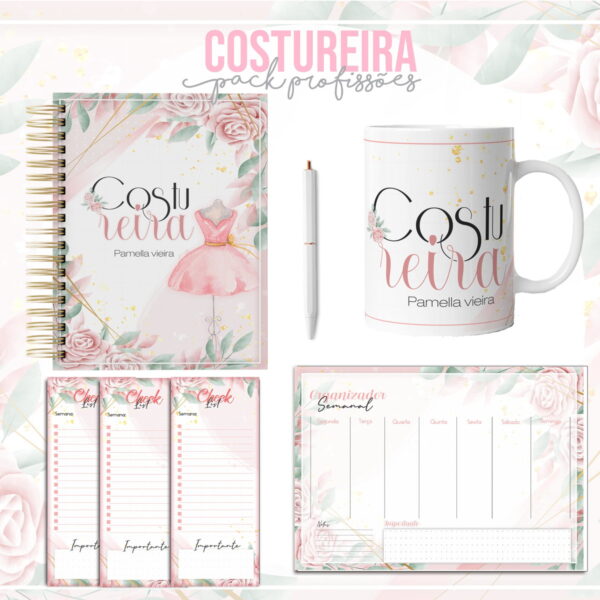 Kit para Encadernação Costureira