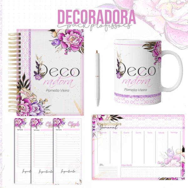 Kit para Encadernação Decoradora