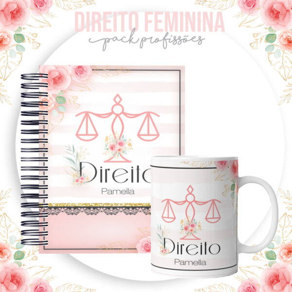 Kit para Encadernação Direito Feminino