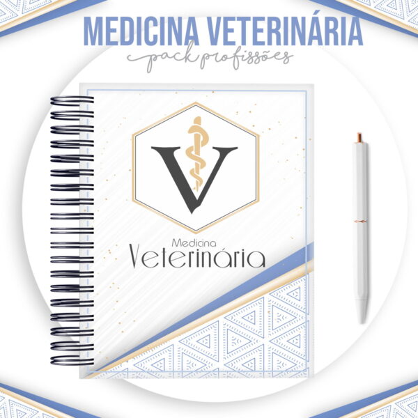 Kit para Encadernação Medicina Veterinária