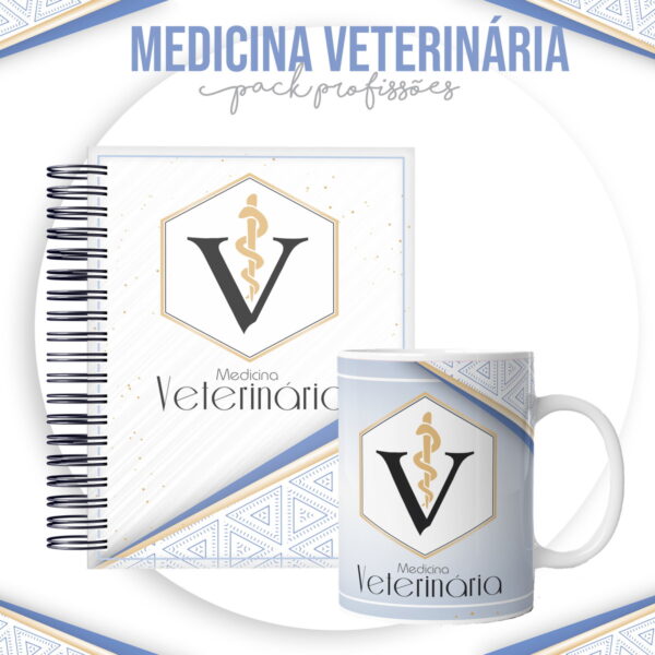 Kit para Encadernação Medicina Veterinária