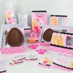 Kit Páscoa Barbie 27 Kit Páscoa Barbie