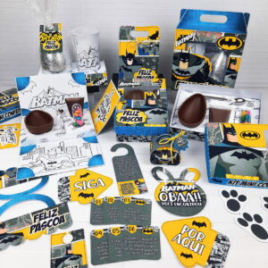 Kit Páscoa Batman - Arquivo Digital 9 Kit Páscoa Batman - Arquivo Digital