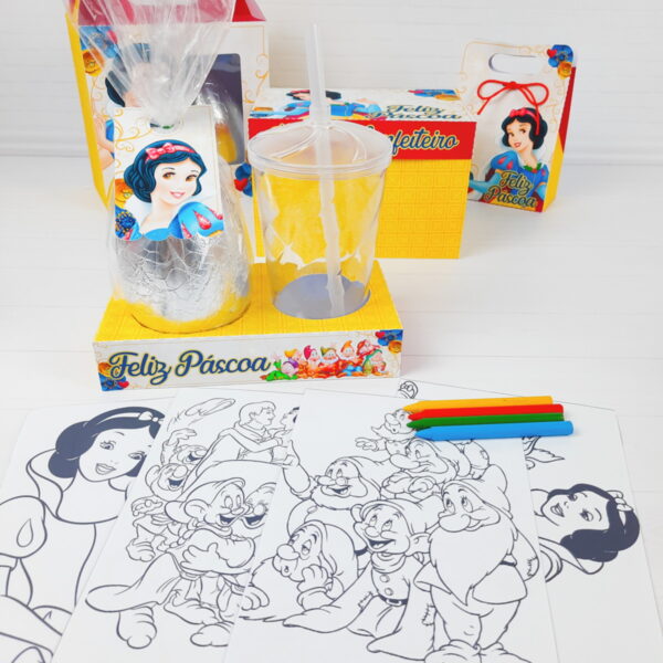 Kit Páscoa Branca de Neve