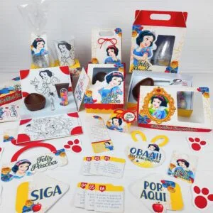 Kit Páscoa Branca de Neve 30 Kit Páscoa Branca de Neve
