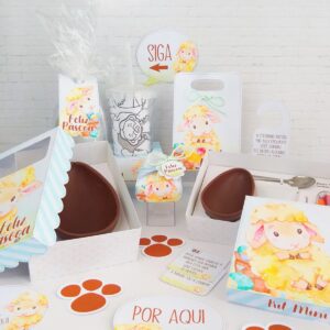 Kit Páscoa Cordeirinho