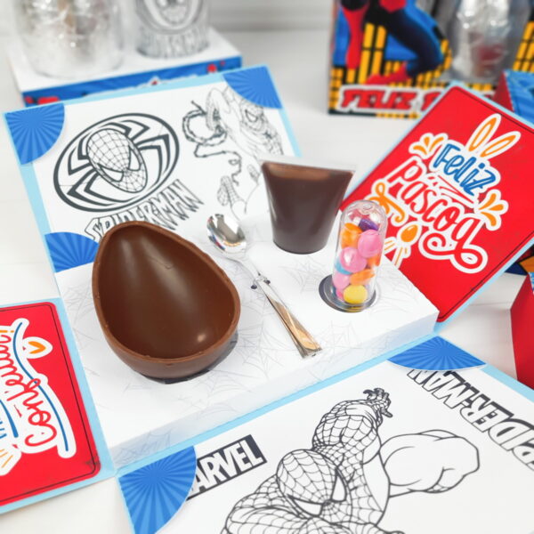 Kit Páscoa Homem Aranha
