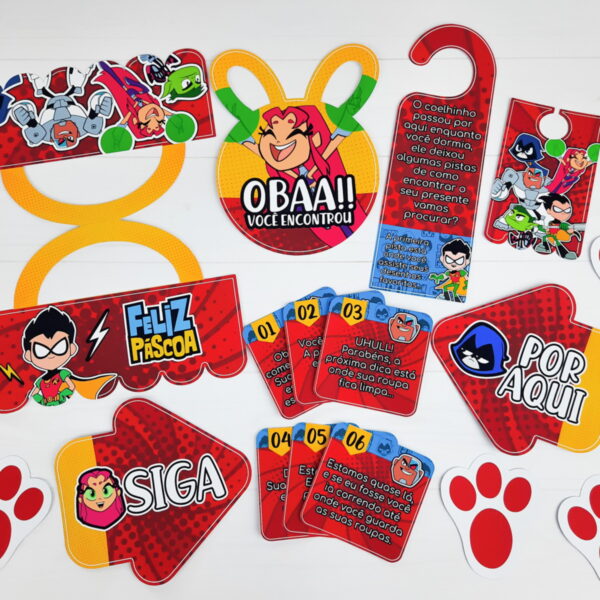 Kit Páscoa Jovens Titans