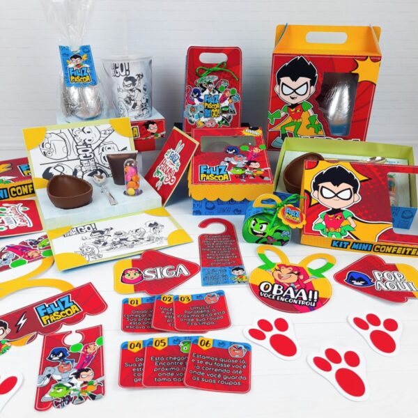 Kit Páscoa Jovens Titans