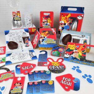 Kit Páscoa Pokémon - Arquivo Digital