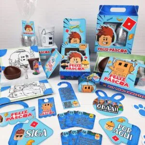 Kit Páscoa Roblox 24 Kit Páscoa Roblox