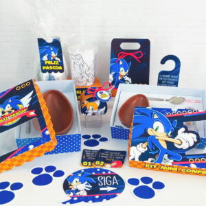 Kit Páscoa Sonic - Arquivo Digital