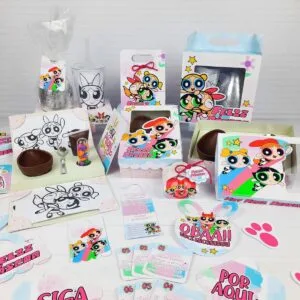 Kit Páscoa Super Poderosas 6 Kit Páscoa Super Poderosas