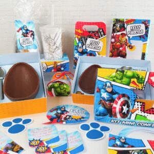 Kit Páscoa Vingadores