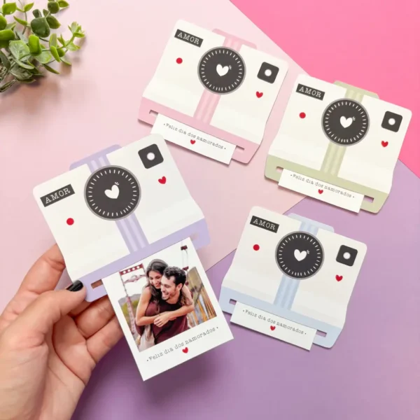 Kit Polaroid Digital Dia dos Namorados - Crie Memórias Únicas - Imagem 5