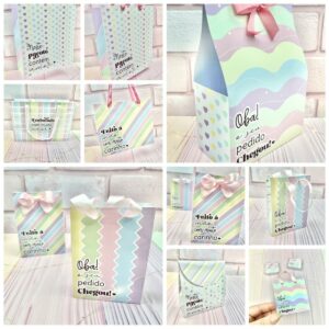 Kit Sacolas Que Encantam